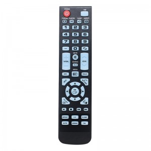 Controlador de tv lcd sem fio personalizado multifuncional Controle remoto de TV LCD LED universal Controle remoto IR