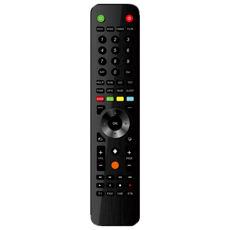 Fábrica de Venda de Topo multifunção precisão JVC controle remoto de TV IR/RF controle remoto de TV SEM FIO para todas as marcas TV/caixa de Topo
